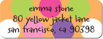 Inkwell Address Labels - Blond Girl