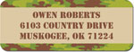 Inkwell Address Labels - Camo Canteen