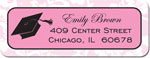 Inkwell Address Labels - Cap Pink