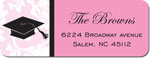 Inkwell Address Labels - Cap Pink