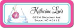 Inkwell Address Labels - Bride's Legs