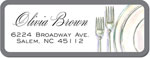 Inkwell Address Labels - Classic Placesetting