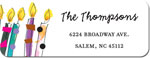 Inkwell Address Labels - Birthday Blowout