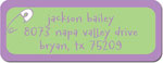 Inkwell Address Labels - Baby Change
