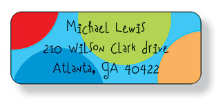 Inkwell Address Labels - Kid Dot Inkwell Address Labels - Kid Dot