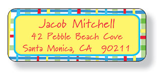 Inkwell Address Labels - Airplane Inkwell Address Labels - Airplane