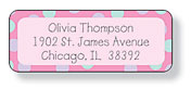 Inkwell Address Labels - Castle Princess