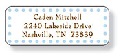 Inkwell Address Labels - 1st Monkey Boy