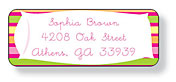 Inkwell Address Labels - Pillow Party