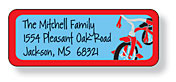 Inkwell Address Labels - Trike