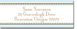Chatsworth Just Exquisite - Address Labels (Classy Blue)