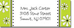 Chatsworth Just Exquisite - Address Labels (Fresh Flowers)