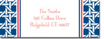 Chatsworth Just Exquisite - Address Labels (Nantucket Cane)