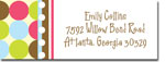Chatsworth Just Exquisite - Address Labels (Cheery Dots)