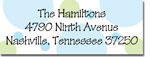 Chatsworth Just Exquisite - Address Labels (Bubble Up Blue)