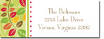 Chatsworth Just Exquisite - Address Labels (Autumn Leaves)