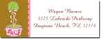 Chatsworth Just Exquisite - Address Labels (Brown Around the House)