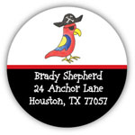 Address Labels by Kelly Hughes Designs (Pirate Parrot)