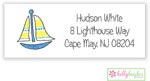Address Labels by Kelly Hughes Designs (Sailboat)