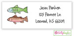 Address Labels by Kelly Hughes Designs (Gone Fishing)