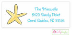 Address Labels by Kelly Hughes Designs (Starfish Christmas)