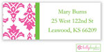 Address Labels by Kelly Hughes Designs (Pink Damask)