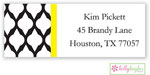 Address Labels by Kelly Hughes Designs (Black Lattice)