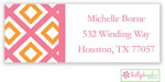 Address Labels by Kelly Hughes Designs (Geo Pink)
