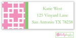 Address Labels by Kelly Hughes Designs (Squared Pink)