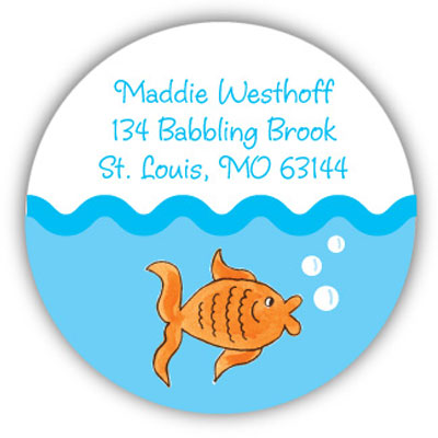 Address Labels by Kelly Hughes Designs (Goldie The Fish) Address Labels by Kelly Hughes Designs (Goldie The Fish)