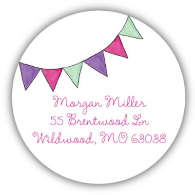 Address Labels by Kelly Hughes Designs (Party Flags) Address Labels by Kelly Hughes Designs (Party Flags)