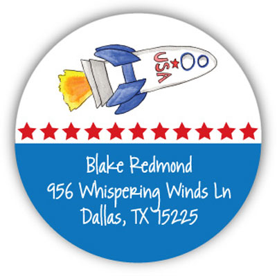 Address Labels by Kelly Hughes Designs (Blast Off) Address Labels by Kelly Hughes Designs (Blast Off)