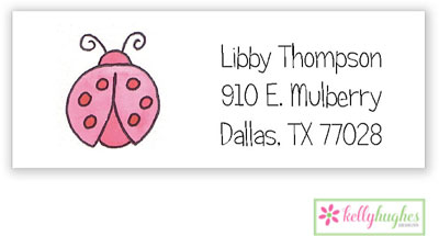 Address Labels by Kelly Hughes Designs (Little Ladybug)