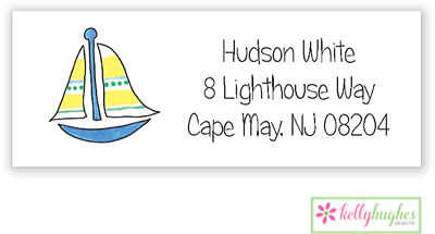 Address Labels by Kelly Hughes Designs (Sailboat) Address Labels by Kelly Hughes Designs (Sailboat)