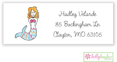 Address Labels by Kelly Hughes Designs (Mermaid)