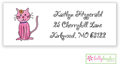 Address Labels by Kelly Hughes Designs (Kitty Kitty)