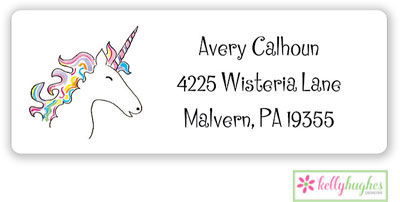 Address Labels by Kelly Hughes Designs (Unicorn Dream)