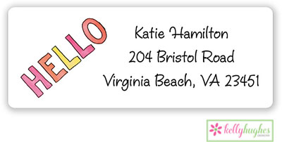 Address Labels by Kelly Hughes Designs (Hello My Name Is)