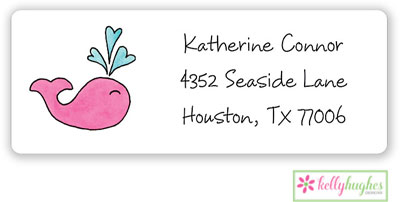 Address Labels by Kelly Hughes Designs (Preppy Whale) Address Labels by Kelly Hughes Designs (Preppy Whale)