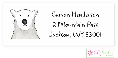 Address Labels by Kelly Hughes Designs (Polar Bear) Address Labels by Kelly Hughes Designs (Polar Bear)