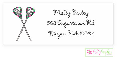 Address Labels by Kelly Hughes Designs (Lacrosse Pink) Address Labels by Kelly Hughes Designs (Lacrosse Pink)