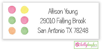 Address Labels by Kelly Hughes Designs (Sherbert Dots) Address Labels by Kelly Hughes Designs (Sherbert Dots)