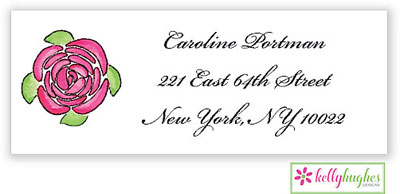 Address Labels by Kelly Hughes Designs (Pink Peonies)