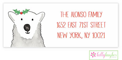 Address Labels by Kelly Hughes Designs (Polar Bear Wishes)