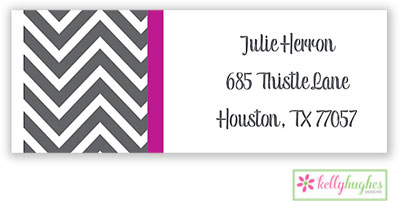 Address Labels by Kelly Hughes Designs (Chevron) Address Labels by Kelly Hughes Designs (Chevron)
