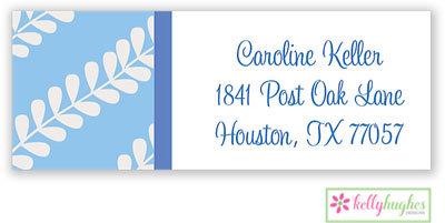 Address Labels by Kelly Hughes Designs (Blue Vines)