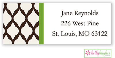 Address Labels by Kelly Hughes Designs (Brown Lattice) Address Labels by Kelly Hughes Designs (Brown Lattice)