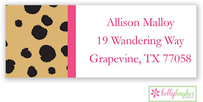 Address Labels by Kelly Hughes Designs (Cheetah) Address Labels by Kelly Hughes Designs (Cheetah)