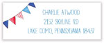 Address Labels by Kelly Hughes Designs (Camp Flags)