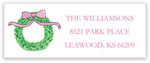 Holiday Address Labels by Kelly Hughes Designs (Pink Christmas)